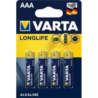 Батарейка Varta AAA Longlife LR03 * 4 Фото