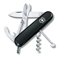 Ніж Victorinox Compact 91 мм Чорний Фото