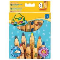 Карандаши цветные Crayola 8 цветных карандашей из красного дерева Фото