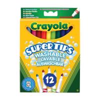 Набір для творчості Crayola 12 тонких фломастеров ярких цветов Фото