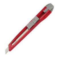 Нож канцелярский Axent 9 мм, blister, gray-red Фото