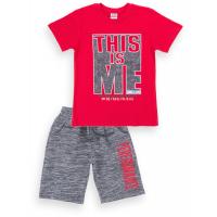 Набір дитячого одягу Breeze футболка "This is me" с шортами Фото