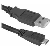 Дата кабель Defender USB08-06 USB 2.0 - Micro USB, 1.8м Фото