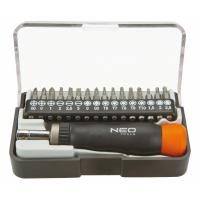 Набір інструментів Neo Tools насадки прецизійні з утримувачем, 17 шт. Фото