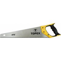 Ножівка Topex по дереву, 450 мм, «Акула», 11TPI Фото