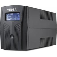 Пристрій безперебійного живлення Vinga LCD 800VA plastic case with USB Фото