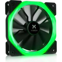 Кулер до корпусу Vinga LED fan-01 green Фото
