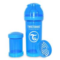 Пляшечка для годування Twistshake антиколиковая 260 мл, голубая Фото