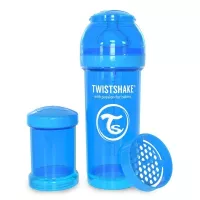 Бутылочка для кормления Twistshake антиколиковая 260 мл, голубая Фото