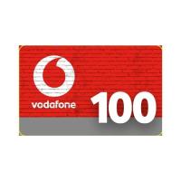 Карточка пополнения счета Vodafone 100 Фото
