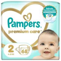 Подгузники Pampers Premium Care Mini Размер 2 (4-8 кг), 68 шт Фото