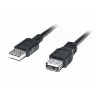 Дата кабель REAL-EL USB 2.0 AM/AF 3.0m Pro black Фото