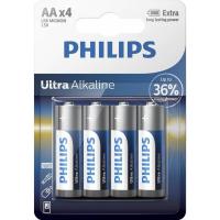 Батарейка Philips AA LR6 Ultra Alkaline * 4 Фото