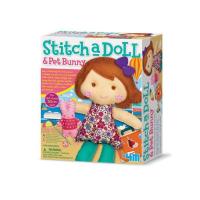 Набор для творчества 4М Шитье Кукла и кролик Фото