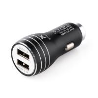 Зарядное устройство Vinga Dual USB Car Charger aluminium 15.5W Max Фото