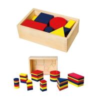 Навчальний набір Viga Toys Логічні блоки Фото