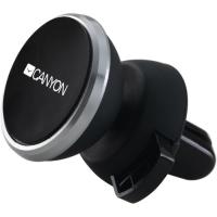 Универсальный автодержатель Canyon Car air vent magnetic phone holder with button Фото