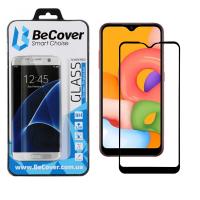 Стекло защитное BeCover Samsung Galaxy A01 SM-A015 Black Фото