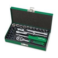 Набор инструментов Toptul автомобільний 1/4" 27од. Фото