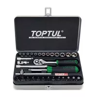 Набір інструментів Toptul професійний 1/4" 32од. Фото