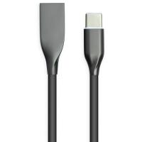 Дата кабель PowerPlant USB 2.0 AM to Type-C 2.0m black Фото