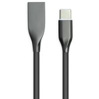 Дата кабель PowerPlant USB 2.0 AM to USB-C 2.0m black Фото