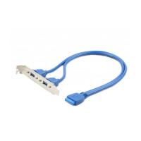 Кабель для передачи данных Cablexpert USB 3.0 розетка на кронштейні 10P 45 см Фото