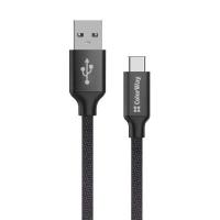 Дата кабель ColorWay USB 2.0 AM to Type-C 2.0m black Фото