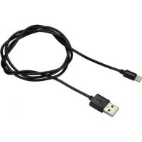 Дата кабель Canyon USB 2.0 AM to Lightning 1.0m MFI Black Фото