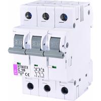 Автоматический выключатель ETI Выключатель автоматический ETIMAT 6 3p C 16А (6 kA Фото