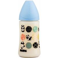 Бутылочка для кормления Suavinex Истории панды, 270 мл, голубая Фото