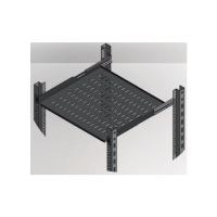 Полка 19" Mirsan 1U глуб. 350-440мм, RAL 9005 Фото