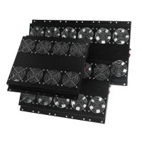 Вентиляторный модуль Mirsan 4 вент. with thermostat, RAL 9005 Фото