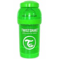 Бутылочка для кормления Twistshake антиколиковая 180 мл, зеленая Фото