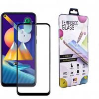 Стекло защитное Drobak Samsung Galaxy M11 (Black) Фото