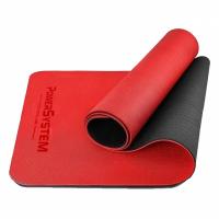 Коврик для фитнеса Power System Yoga Mat Premium PS-4060 Red Фото