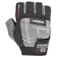 Перчатки для фитнеса Power System Fitness PS-2300 XS Grey/Black Фото