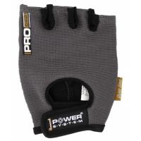 Перчатки для фитнеса Power System Pro Grip PS-2250 S Grey Фото