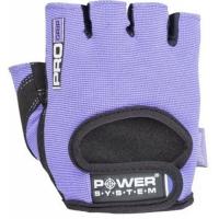 Рукавички для фітнесу Power System Pro Grip PS-2250 S Purple Фото