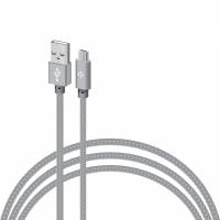 Дата кабель Intaleo USB 2.0 AM to Micro 5P 2.0m CBGNYM2 grey Фото