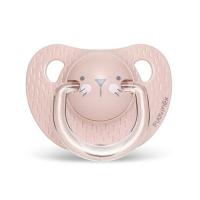 Пустышка Suavinex Hygge анатом.Уютные истории 18+ мес. розовая Фото