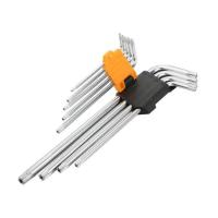 Набор инструментов Tolsen удлиненных ключей Torx с отвором 9 шт Т10-Т50 Фото