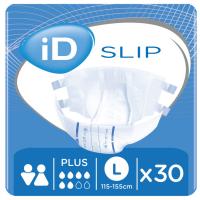 Підгузки для дорослих ID Slip Plus Large талия 115-155 см. 30 шт. Фото