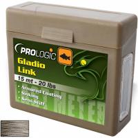 Поводковый материал Prologic Gladio Link 15m 40lbs Coated Camo Brown Фото