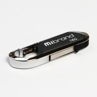 USB флеш накопичувач Mibrand 16GB Aligator Grey USB 2.0 Фото