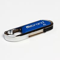 USB флеш накопичувач Mibrand 4GB Aligator Blue USB 2.0 Фото