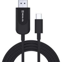 Дата кабель REAL-EL USB 2.0 AM to Type-C 2.0m Fabric Premiumblack Фото