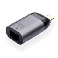 Переходник Vinga USB-C to RJ45 Ethernet 1000Mbps compact Фото