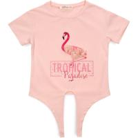 Футболка детская Smile с фламинго Фото