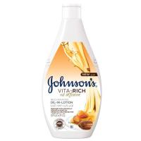Лосьон для тела Johnson's Vita-Rich Питательный с маслами миндаля и Ши 400 м Фото